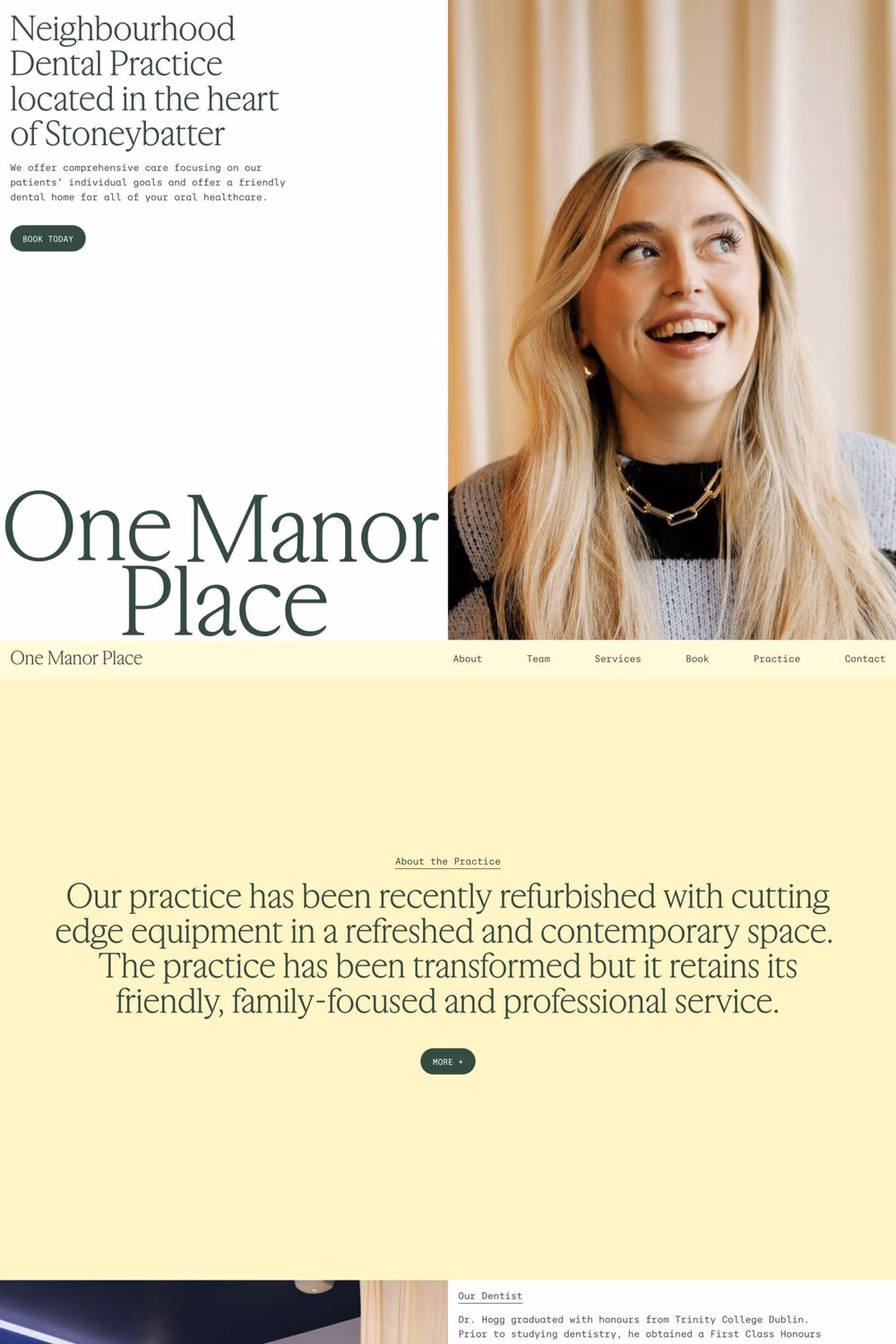 One Manor Place desktop screenshot