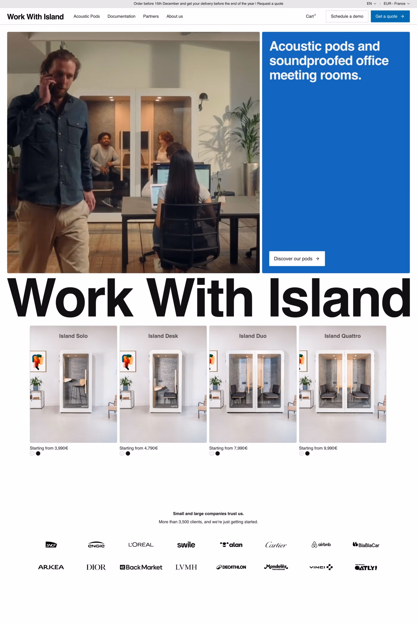 Work with Island